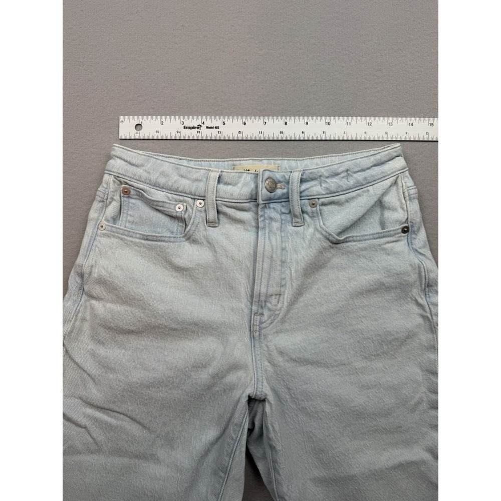 Madewell The Curvy Perfect Vintage Jean Light Wash Denim Size 27 - Picture 6 of 16